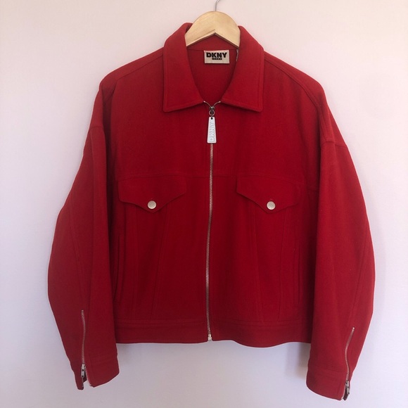 Dkny Jackets & Blazers - DKNY wool blend jacket